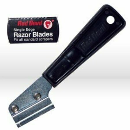 RED DEVIL Utility Knife, Razor Knife w/5 Blades, Carded 3231